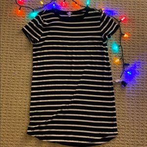 Striped T-Shirt Dress